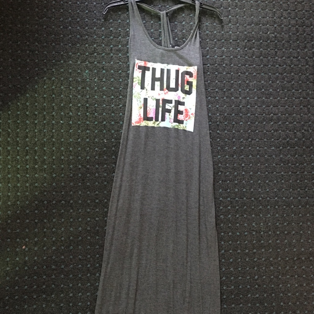 Grey Maxi Dress